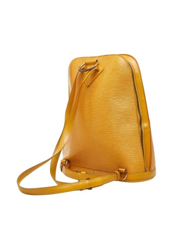 Louis Vuitton Epi Cobran Backpack Tassili Yellow Leather main image 8